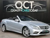 Used Mercedes E220 170 HP (125 kW) 2012 Silver Cabriolet