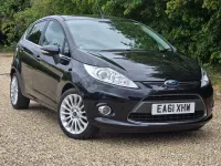 Used Ford Fiesta Titanium 96 HP (70 kW) 2011 Black Hatchback