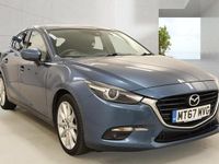 Begagnad Mazda 3 Inclusive 150 HK (110 kW) 2018 Blå Halvkombi