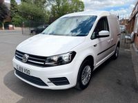 Used VW Caddy Trendline 102 HP (75 kW) 2019 White MPV