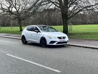 Used Seat Leon Black Edition 150 HP (110 kW) 2020 White Hatchback