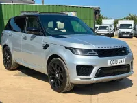 Used Land Rover Range Rover Sport Autobiography Dynamic 306 HP (225 kW) 2018 Silver SUV