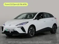 Used MG MG4 EV SE 150 kW (204 HP) 2024 White Hatchback