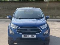 Used Ford Ecosport Zetec 125 HP (91 kW) 2018 Blue SUV