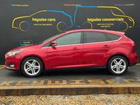 Used Ford Focus Zetec 125 HP (91 kW) 2017 Red Hatchback