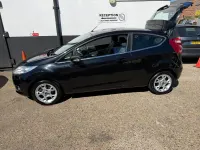Used Ford Fiesta Zetec 96 HP (70 kW) 2012 Black Hatchback