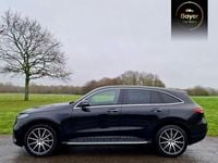 Used Mercedes EQC400 AMG line 300 kW (408 HP) 2021 Black SUV