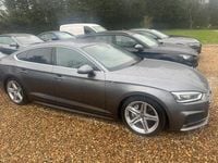 Used Audi A5 Sportback S-Line 190 HP (139 kW) 2017 Grey Hatchback