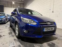 Used Ford Focus Zetec 2014 Blue Hatchback
