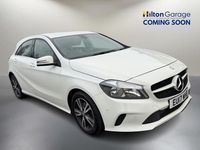 Used Mercedes A160 Executive 102 HP (75 kW) 2017 White Hatchback