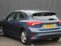 Used Ford Focus Zetec 125 HP (91 kW) 2021 Blue Hatchback