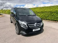 Used Mercedes V220 163 HP (119 kW) 2018 Black MPV