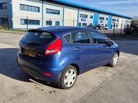 Used Ford Fiesta Style 70 HP (51 kW) 2009 Blue Hatchback