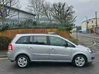 Used Vauxhall Zafira 2013 Silver MPV