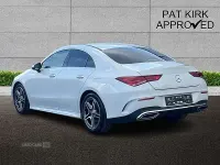 Used Mercedes CLA220 AMG Line Premium 190 HP (139 kW) 2022 White Coupe