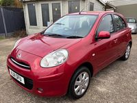 Used Nissan Micra Acenta 80 HP (58 kW) 2011 Red Hatchback