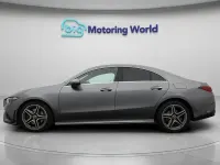 Usado Mercedes CLA200 AMG line 163 HP (119 kW) 2022 Cinzento Coupé