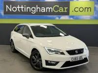 Used Seat Leon FR 150 HP (110 kW) 2015 White Estate