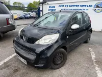 Used Peugeot 107 68 HP (50 kW) 2009 Black Hatchback