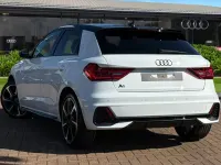 New Audi A1 Sportback Black Edition 2026 White Hatchback