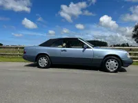 Used Mercedes E320 1993 Blue Cabriolet