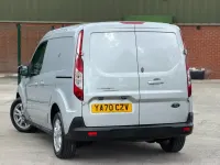 Begagnad Ford Transit Connect Limited 120 HK (88 kW) 2021 Silver Minibuss