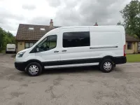 Used Ford Transit 130 HP (95 kW) 2018 White Van