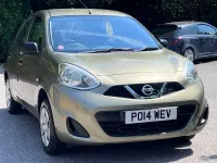 Used Nissan Micra Visia 80 HP (58 kW) 2014 Green Hatchback