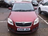 Used Skoda Fabia 2008 Red Hatchback