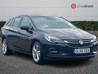 Used Vauxhall Astra SRi 150 HP (110 kW) 2016 Green Estate