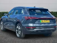 Used Audi Q8 e-tron Sport 250 kW (340 HP) 2023 Plasma blue, metallic SUV