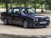 Used BMW 325 1990 Purple Coupe