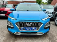 Used Hyundai Kona Premium SE 141 HP (103 kW) 2019 Blue SUV