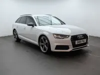 Used Audi A4 Black Edition 190 HP (139 kW) 2018 White Estate