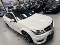 Used Mercedes C63 AMG 2013 White Coupe
