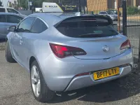 Used Vauxhall Astra GTC SRi 136 HP (100 kW) 2017 Silver Hatchback