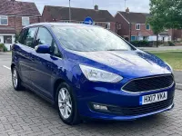 Used Ford Grand C-Max Zetec 120 HP (88 kW) 2017 Blue MPV