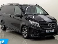 Used Mercedes Vito 190 HP (139 kW) 2021 Black Van