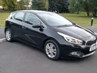 Used Kia Ceed 128 HP (94 kW) 2014 Black Hatchback