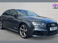 Used Audi S3 Sportback Black Edition 306 HP (225 kW) 2018 Grey Hatchback