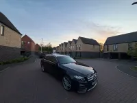 Gebraucht Mercedes E220 AMG line 2017 Schwarz Kombi