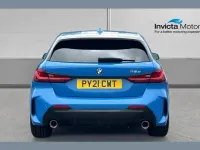 Used BMW 118 M Sport 150 HP (110 kW) 2021 Blue Hatchback