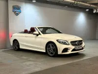 Used Mercedes C200 AMG Line Premium 2018 White Cabriolet