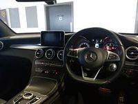 Used Mercedes GLC220 AMG Line Premium 170 HP (125 kW) 2018 Grey SUV