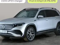 Used Mercedes EQB350 AMG line 214 kW (292 HP) 2022 Silver SUV