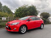 Used Ford Focus Titanium 115 HP (84 kW) 2014 Red Hatchback