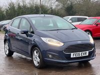 Used Ford Fiesta Zetec 2015 Blue