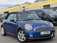 Used Mini Cooper Cabriolet 122 HP (89 kW) 2013 Blue Cabriolet
