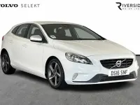 Used Volvo V40 R-Design 122 HP (89 kW) 2016 White Hatchback