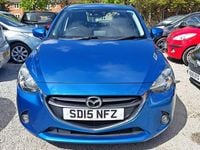 Begagnad Mazda 2 Edition 2015 Blå Halvkombi